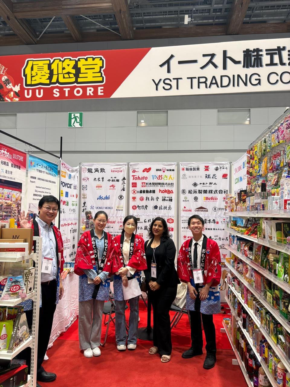 Japan Food Export Fair - YST Trading Team
