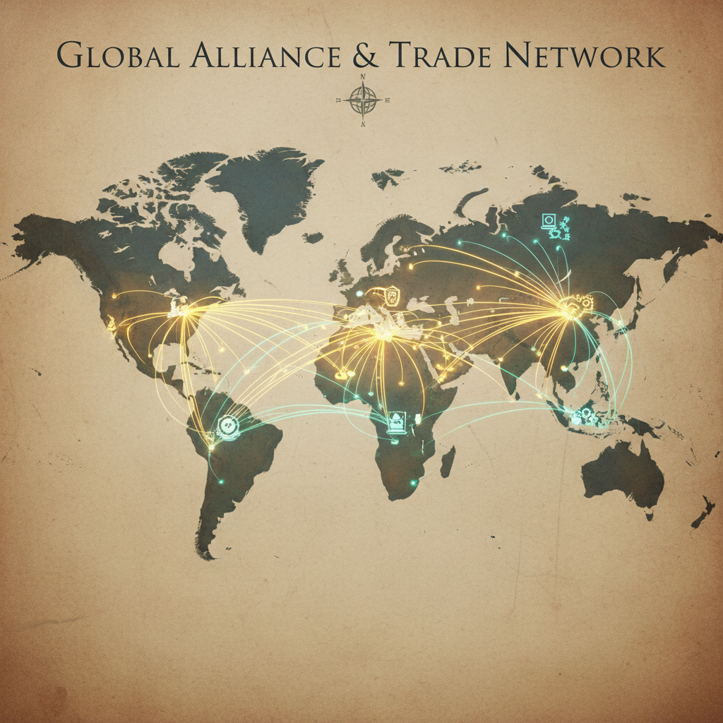 Global trade network